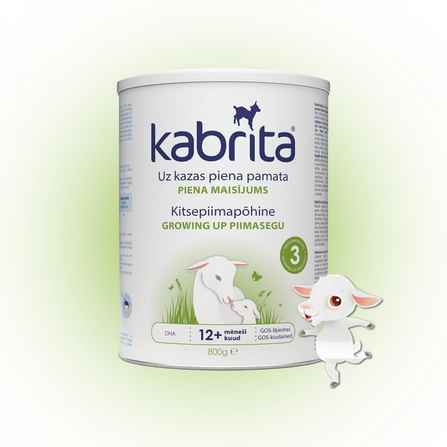 Суміш Kabrita 3, 800г. на основі козячого молока (Кабріта EU)